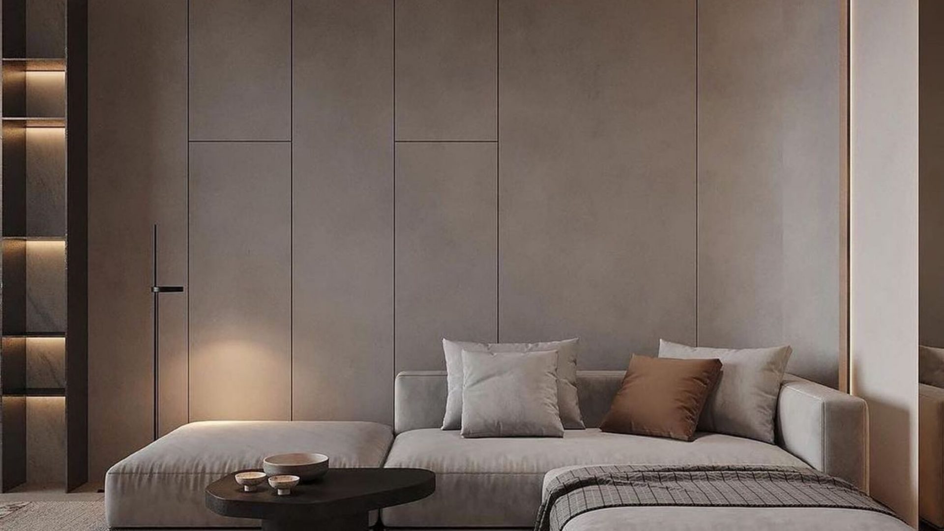 Home modern elegant Living Room Decor Interior Design With Sofa furniture
