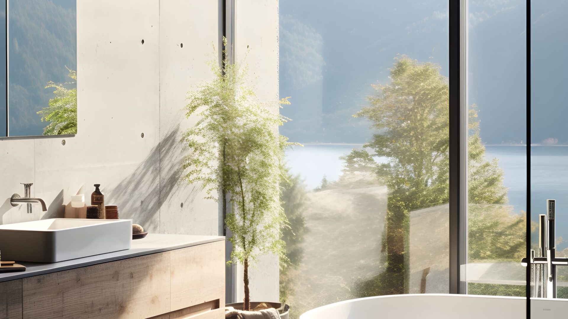 view-small-bathroom-with-modern-style-decor-furniture